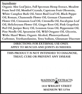 1500mg CBD Roll-on Balm